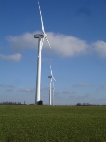 A Small Danish Windmill Farm